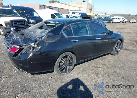 2015 Honda Accord Sport из США, поврежденный, VIN 1HGCR2F59FA058775